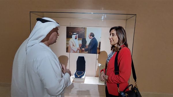 وزيرة الثقافة تزور دارة الدكتور سلطان القاسمي    